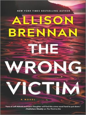 cover image of The Wrong Victim--A Novel
